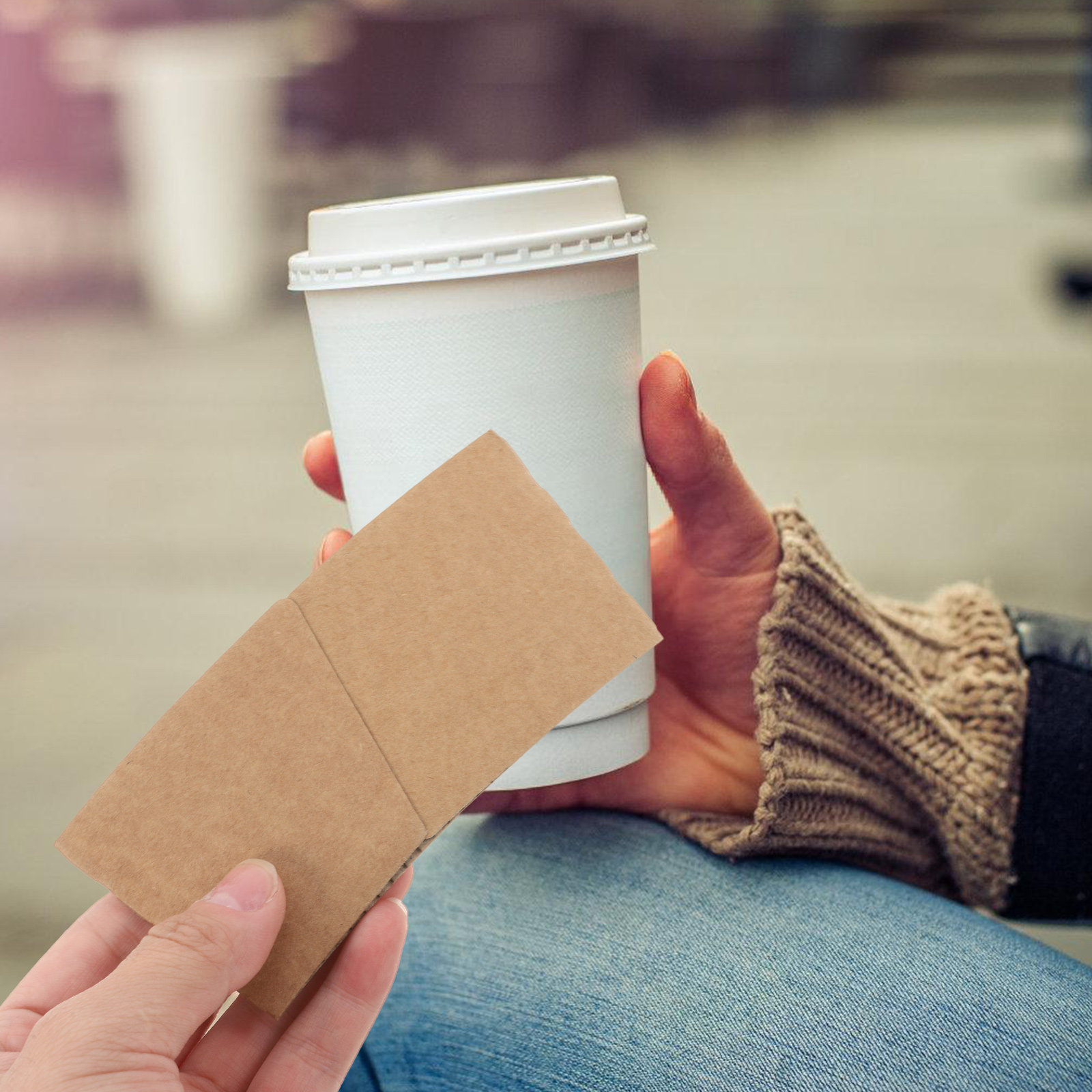 100 Buah Selongsong Cangkir Ke - Coffee Tea Paper Cups ulasan dan harga