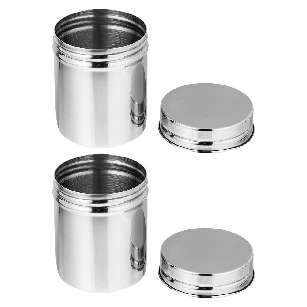 2 Buah Wadah Penyimpanan Makan - Coffee Tea Jars ulasan dan harga
