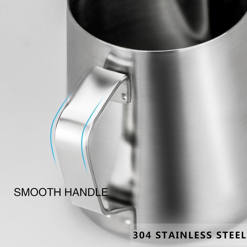 Teko susu Frother, wadah baja  - Barista Milk Jug ulasan dan harga