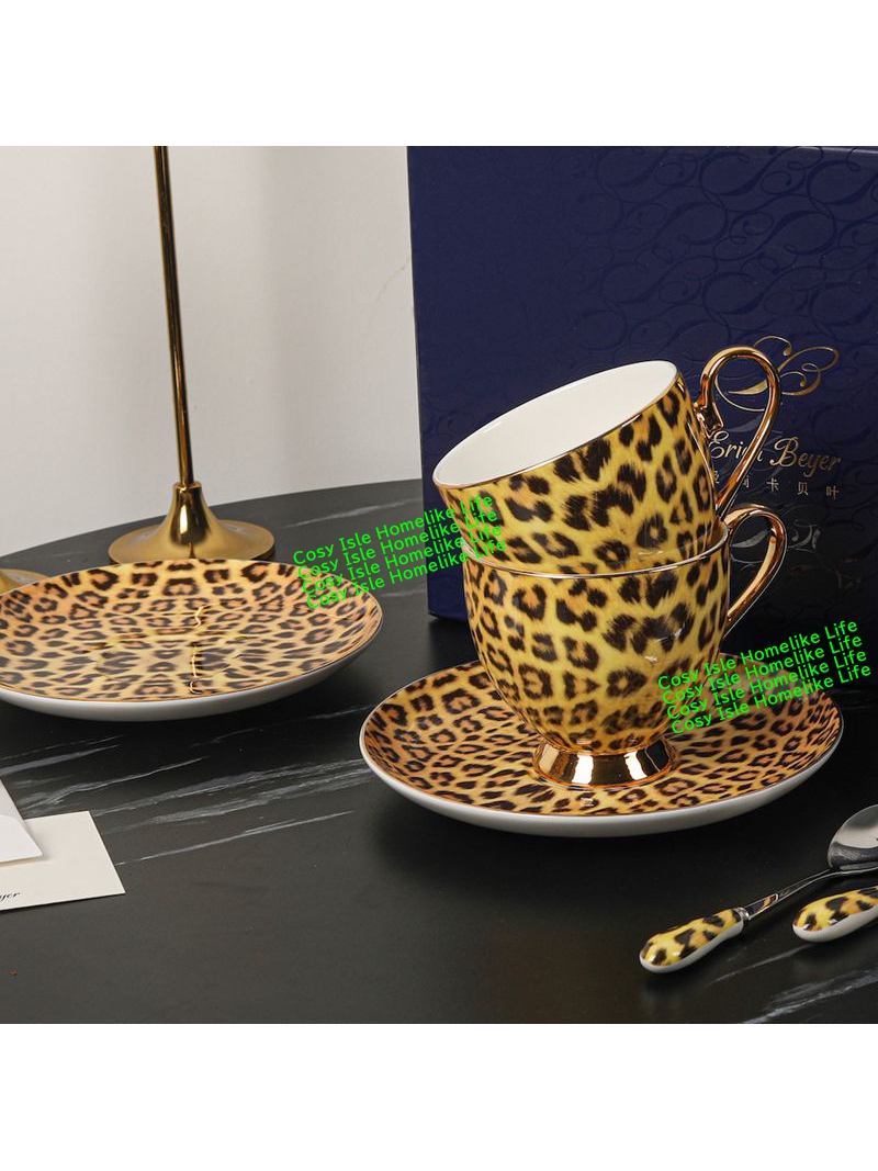 Cangkir kopi macan tutul Tiong - Coffee Tea Festival ulasan dan harga