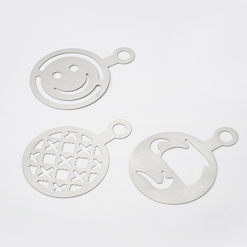 Stensil seni latte baja tahan  - Coffee Stencil Art ulasan dan harga