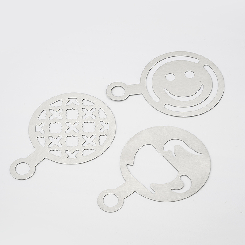 Stensil seni latte baja tahan  - Coffee Stencil Art ulasan dan harga